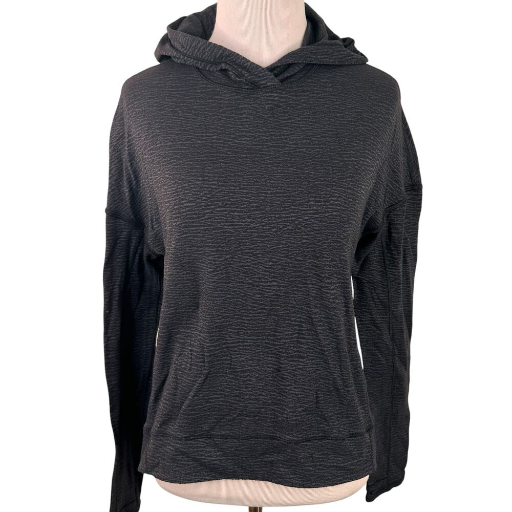 Lululemon Squad Goals Hoodie Pebble Jacquard Size 4